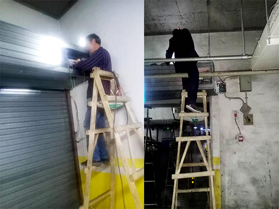 防火卷簾門安裝步驟